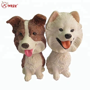 DW0002 Puppy Soap mold Candle Mould silicone dog Aroma Stone decorations molds