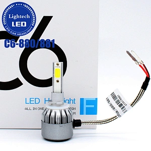 LIGHTECH C6 12v 36w 4800lm H13 880 Off Road Led Headlight