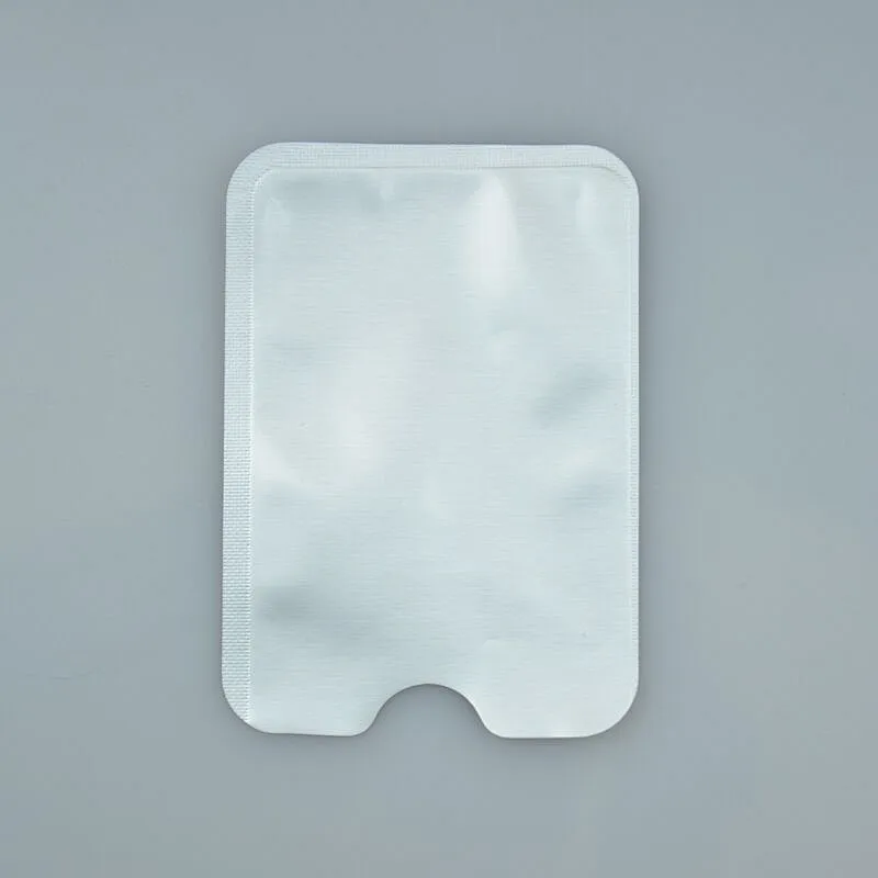 Custom wholesale PE bags for bank cards, bus cards and meal cards