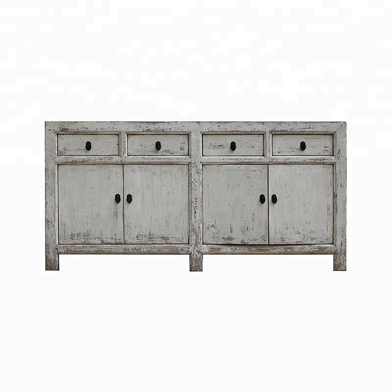 beijing chinese antique rustic lobby sideboard furniture