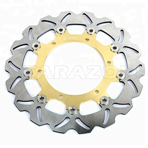 Wave floating motorcycle front brake disc for Yamaha YZF R1