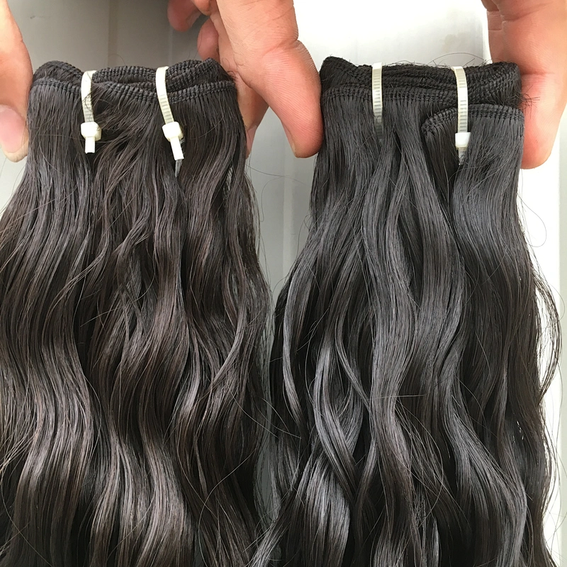 The best selling 4 bundle deal 16 18 20 22 inch natural wave 10a grade peruvian hair extension hair