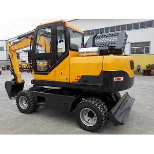 7 ton full hydraulic wheel excavator with cheap price