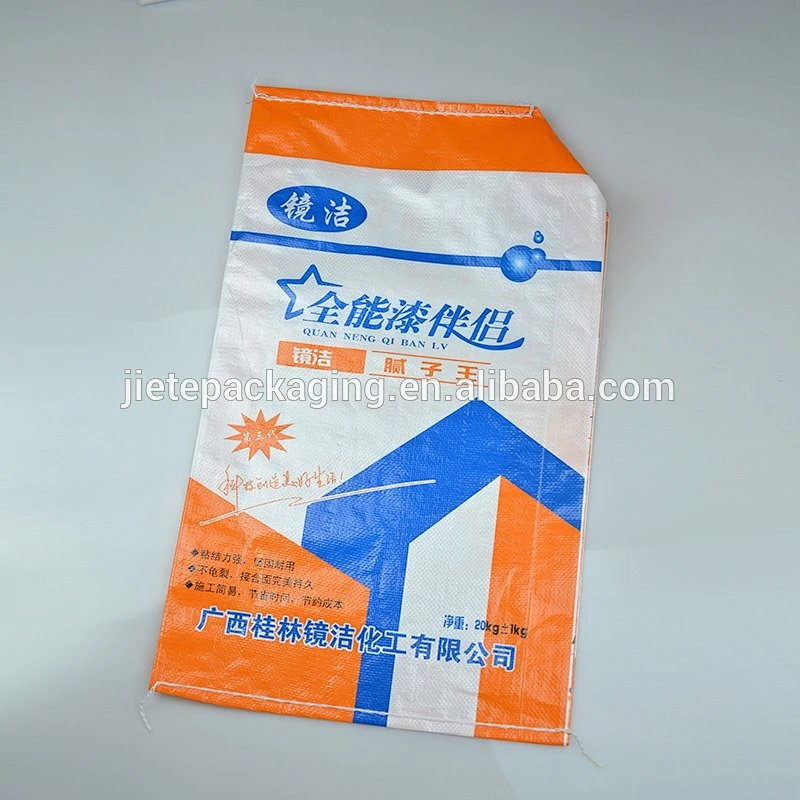 Wenzhou supplied 50kg 25kg pp woven cement bags with valve port industrial use