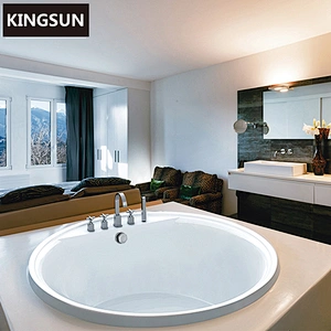 K-8970 Drop-In Installation Type And Outdoor Whirlpool Massage Round Bath tubs Price