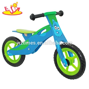 Wholesale attractive low price wooden walking bike for training kids' balance sense W16C066