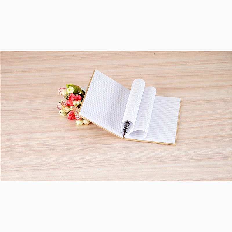 Customized logo A5 Brown kraft paper cover Spiral Coil Binding Notebook