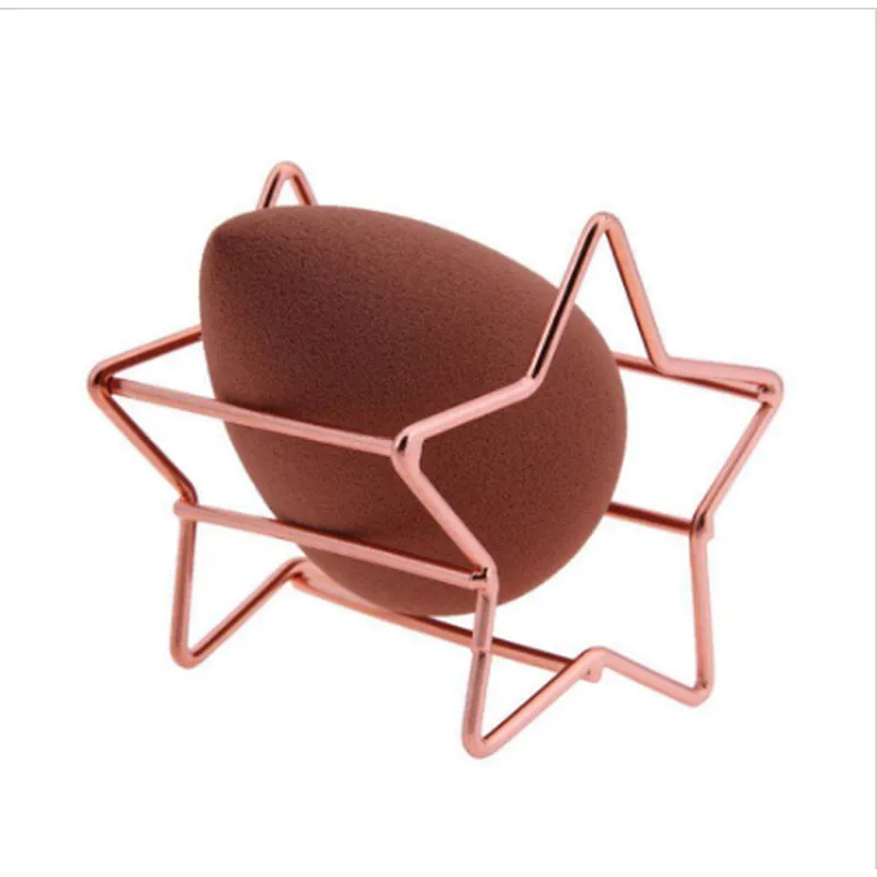 professional star sponge holder stand egg powder puff storage rack dryer makeup sponge holder