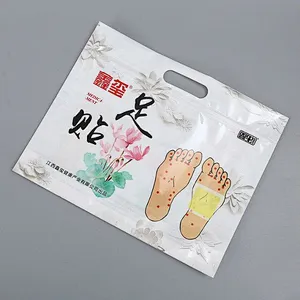 Accept custom various PE bag color printing self-sealing bags for plaster and packing