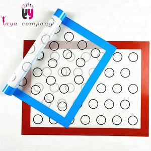 Wholesale Non Stick Air Fryer Silicon Baking Mat With Colorful Edge