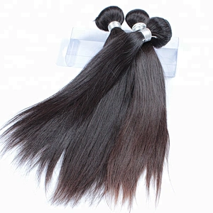 Latest Style 100% Virgin Peruvian Hair Weave natural straight Human Hair Extensions