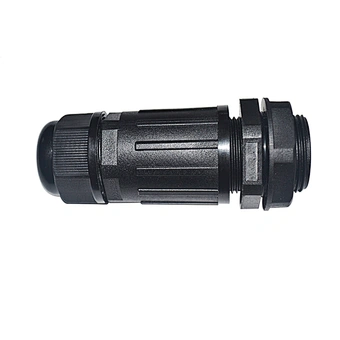 M25 2pin 3pin led lighting outdoor cable waterproof connector ip68