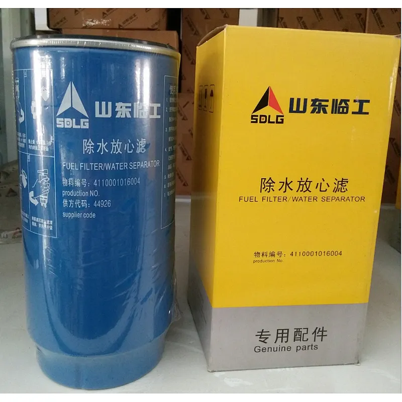 OEM LG953 Wheel loader fuel filter water separator 4110001016004 for sale