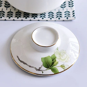 New design Graceful hand painting pattern trade assurance ceramic cup for drinking