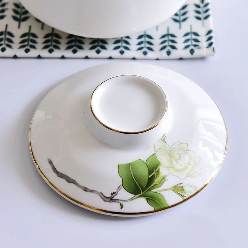 New design Graceful hand painting pattern trade assurance ceramic cup for drinking