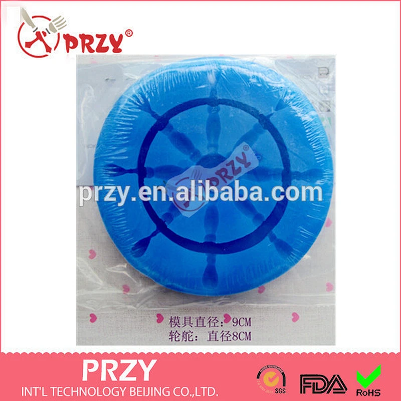 Sea anchor fondant silicon mold wheel silicone mold Sea anchor silicone mould cake decoration mold