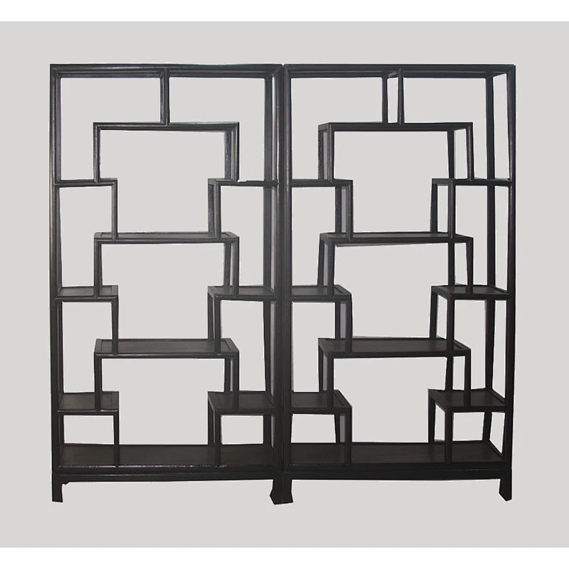 chinese antique furniture wooden display shelf