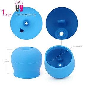 Easy carry Eco-friendly Silicone cup lids for kids adults