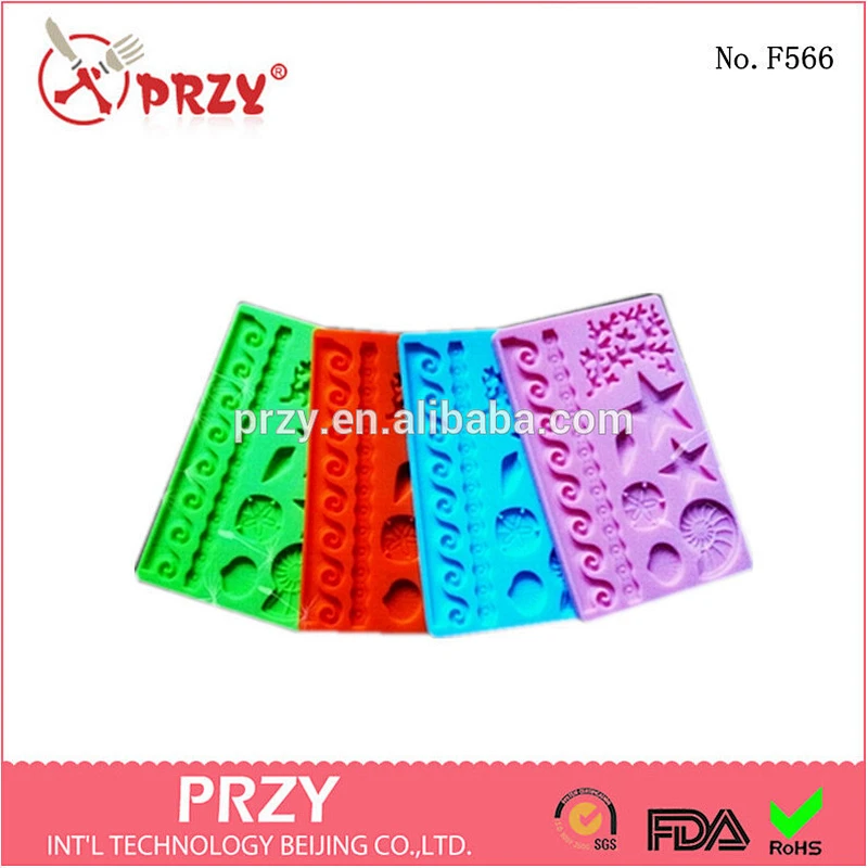 stars printed silicone cake decorating mold food grade silicone molds diy molds for wholesale