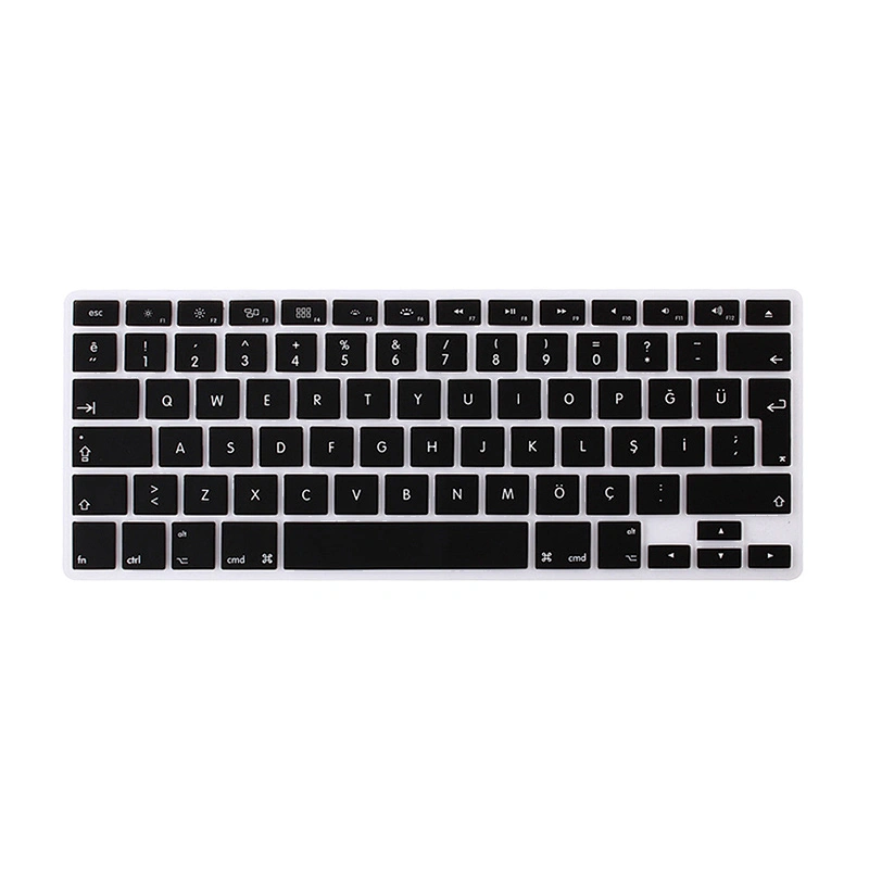 US EU Layout silicone keyboard skin laptop skin Protector Film For macbook keyboard cover turkish air pro retina 13
