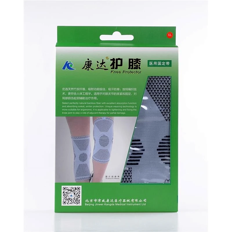 Manufactory Comfortable Knitting Elastic Sports Protector Brace Belt Knee Sleeve