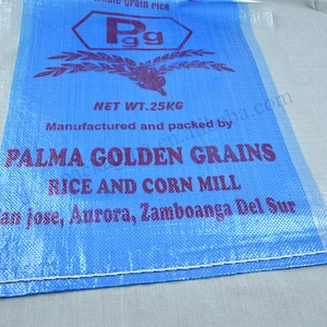 High Quality Cheap New Material Transparent Plastic PP Woven Rice Sack 25kg 50kg For Export