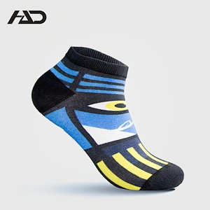High Quality Digital Print Bamboo Ankle Boat Sneaker Socks