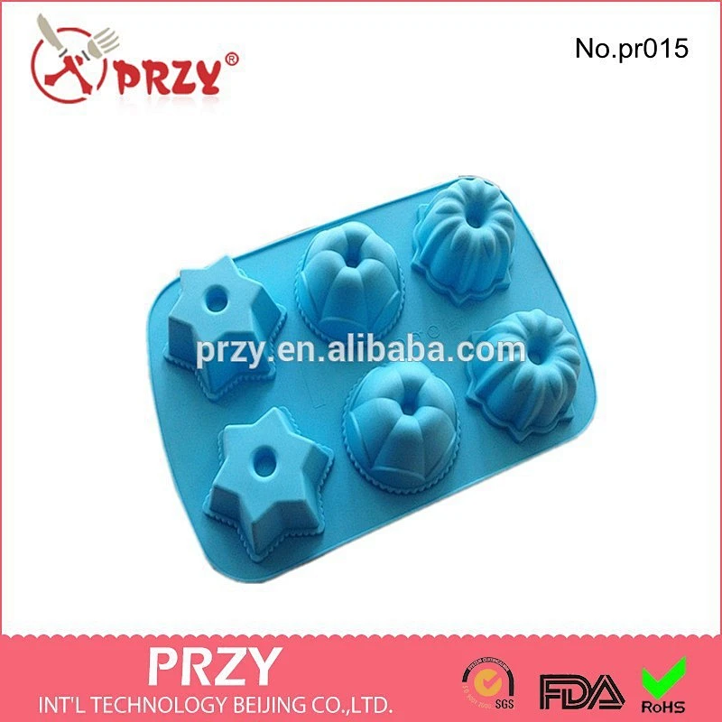 silicone mold forms decorated cake baking mold