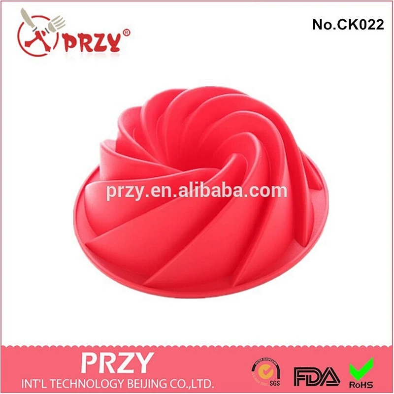 Rose shape cake mold,silicone cake pan mold kichen tools