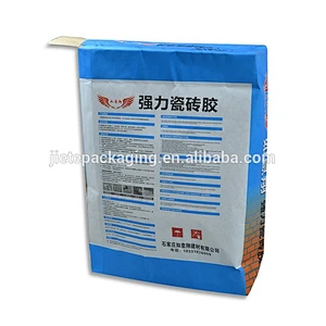 25kg ppc opc cement, mortar, tile adhesive packing bags with valve port
