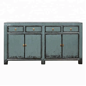 chinese antique vintage distressed lobby cabinet sideboard furniture