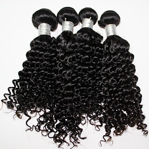 Kinky Curly Original 100 Raw Real Natural Human Hair Unprocessed Brazilian Hair Weave