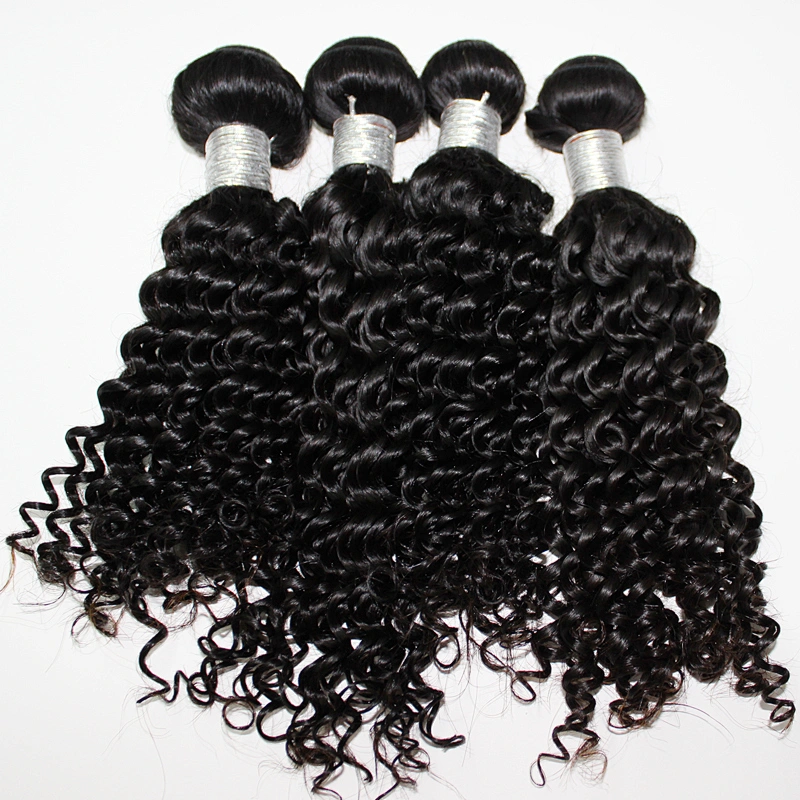 Kinky Curly Original 100 Raw Real Natural Human Hair Unprocessed Brazilian Hair Weave