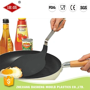 Best price frying ladle plastic stainless steel kitchen fish egg spatula