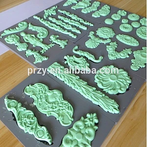 PRZY fondant silicone mold cake decoration mold sugar craft tools DIY handmade vintage art decor molds