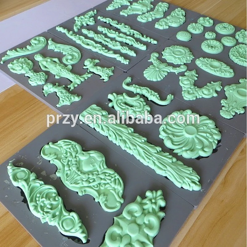 PRZY fondant silicone mold cake decoration mold sugar craft tools DIY handmade vintage art decor molds