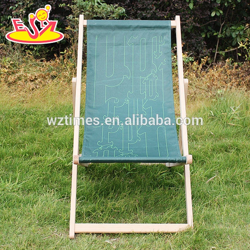 2018 Wholesale cheap wooden beach chairs for sale folding wooden beach chairs for sale best wooden beach chairs for sale W08G218