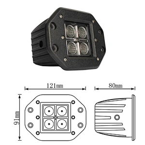 Offroad 4WD 4inch 16w Led Work Light For Truck