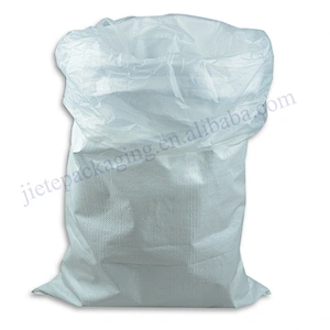 50kg white pp woven urea fertilizer bag with lining for sugar,salt,feed,cement