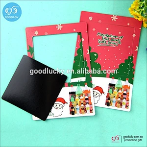 Personalized die -cut promotional custom logo magnetic sexy photo frame