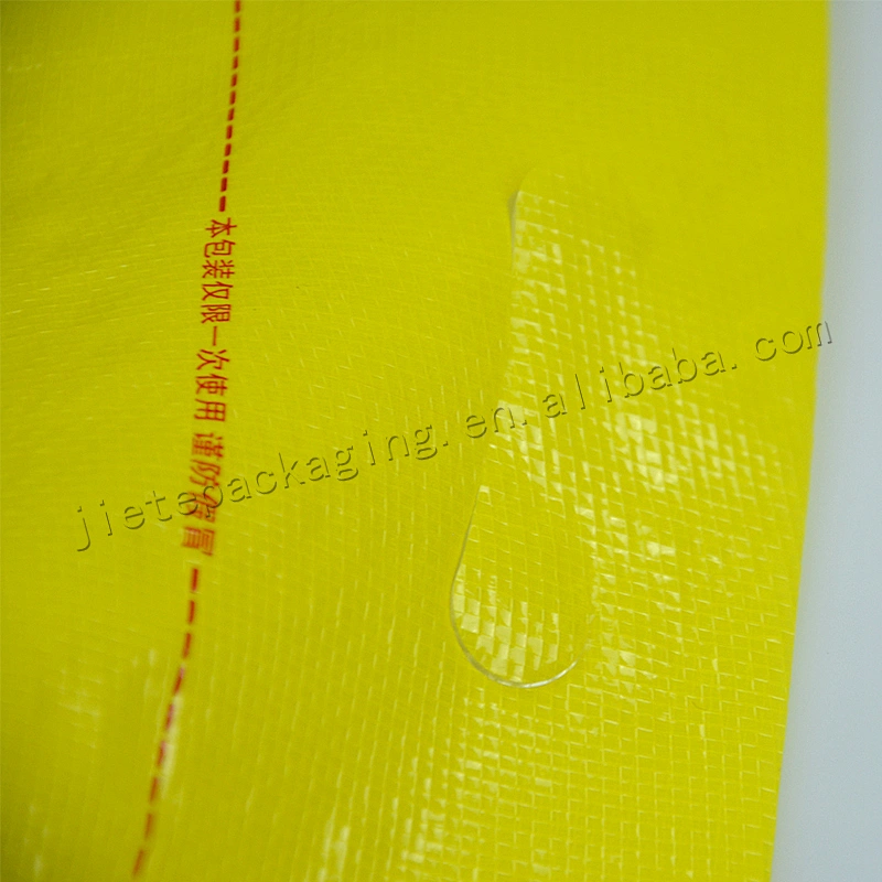 New material plastic sack pp woven rice flour wheat packing bag