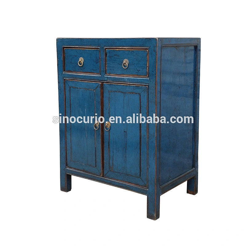 wholesale furniture china vintage furniture in bedroom high glossy night stand