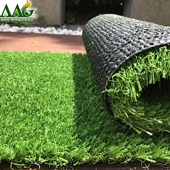 Unfilled football grass artificial turf