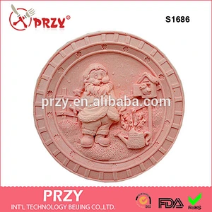 S1686 2017 Non-stick Silicone christmas Soap Mold for Homemade DIY