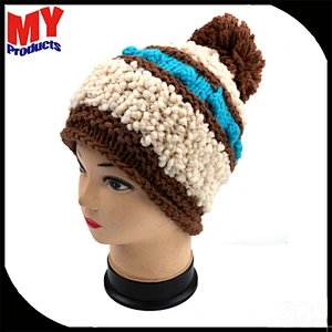 2017 Wholesale winter beanie hat fashion knitted hat