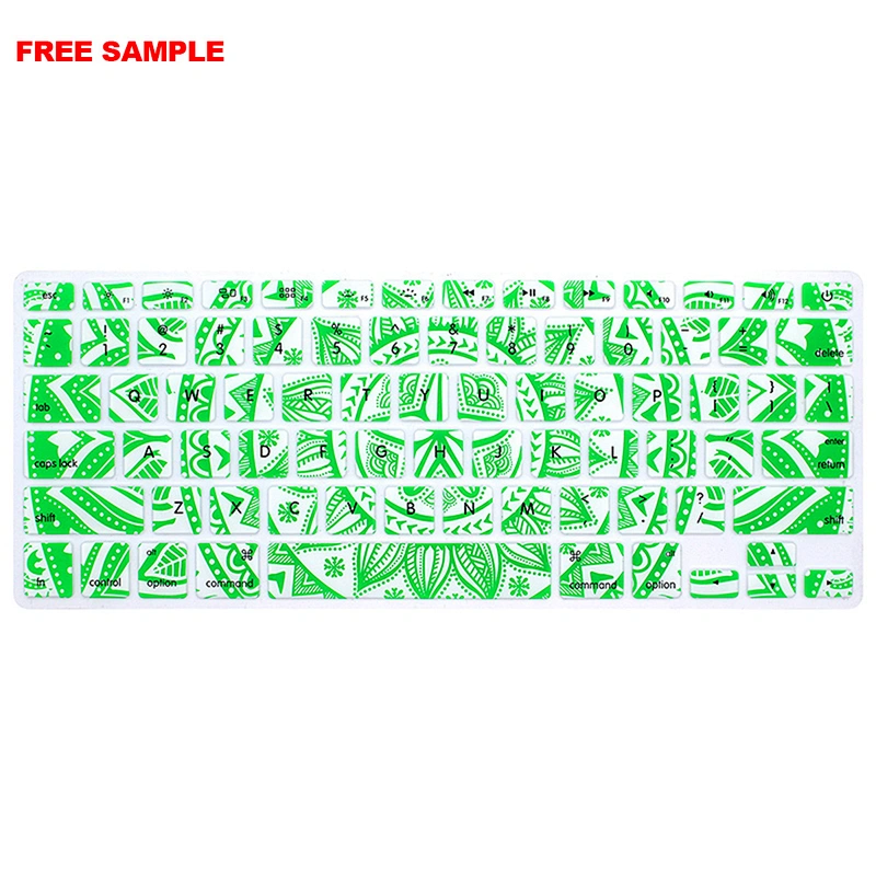 Free Sample New Style Shatterproof Silicone Keyboard Skin Cover For Laptop,Glow In The Dark Keyboard Cover oem odm laptop
