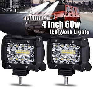 Offroad Triple Row 4inch 60w Led Work Light Bar