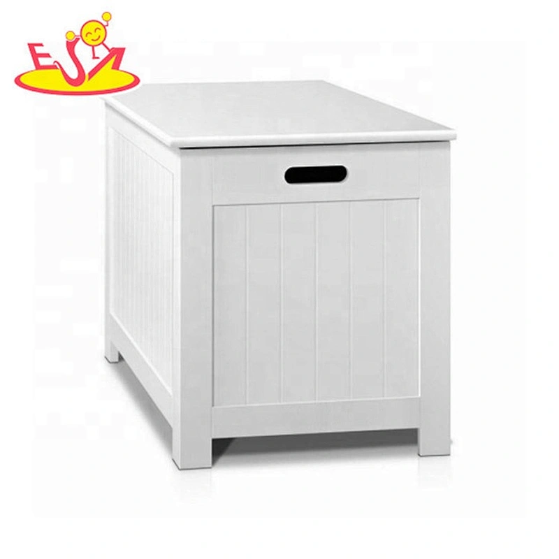 2019 New design folding toy organizer wooden toy storage boxes with lid W08C276
