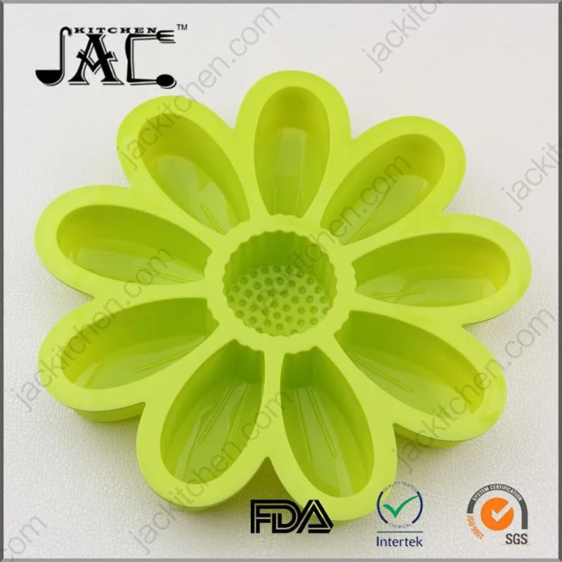 Safe Silicone Leaf Cake Molds