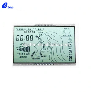 TN positive reflective LCD for medical treatment equipment